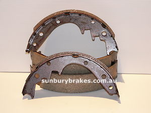 Holden HD HR BRAKE SHOES rear Models 1965 to 1967 N1174