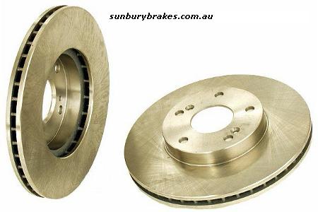Toyota Landcruiser BRAKE DISCS 80 series HDJ80 HZJ80 Models rear 8/1992 -1998 dr786x2