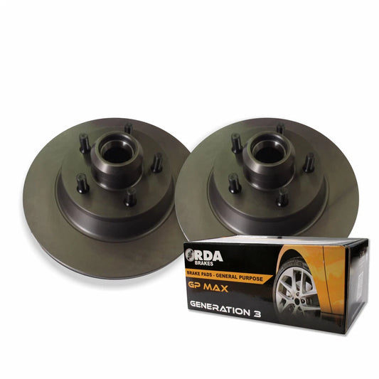 Ford F100  BRAKE DISCS & PADS F100  BRAKE DISCS 4x2  front 1973 to 5/1987 dr120/s788