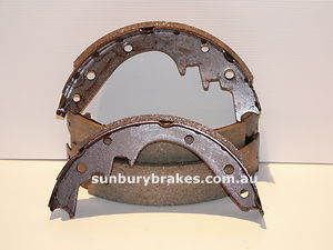 Holden HD HR BRAKE SHOES rear  Models 1965 to 1967 N1174