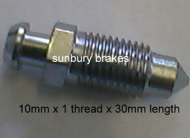Brake Bleeder 10mm x 1  x 30mm Length