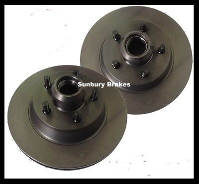 Ford Mustang BRAKE DISCS 1968 to 1969 front  RDA106H 1969 to 10/1975x RDA106H