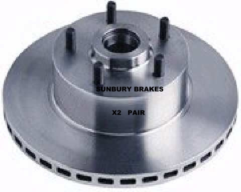 Holden Commodore Brake Discs VL Turbo front  1986-1988 dr17x2
