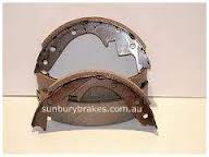 Holden HR BRAKE SHOES rear HD HR Models  Disc/Drum 1965 to 1968 N1132